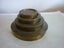 VINTAGE CAST IRON LARGE SCALES + BRASS WEIGHTS X 4 Carousel 2
