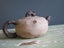Small Old Chinese ? Pottery Teapot With Branch Features Signed On Base And Top Carousel 3
