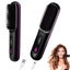 Portable Hair Straightener Brush AntiScald Hair Cordless Hair Straightener Brush Carousel 1