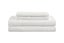 Brosa Washed Linen Cotton Bed Sheet Set (White, Double) Carousel 4