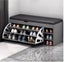 Shoe Cabinet Gray & Black HXD001434 Carousel 1