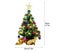 Tabletop Christmas Tree, Artificial Mini Christmas Tree Set with LED Lights, Carousel 5