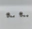 NATURAL DIAMOND AND PLATINUM EARRINGS Carousel 6