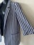 Zara Basic Blue White Striped Blazer Jacket Size L – Tailored Style $1 reserve Carousel 4