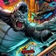 King Kong :Myth of Terror Island Pinball from Stern USA -ex our Auckland Depo Carousel 10