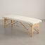 White Portable Leather Massage Table + Carry Bag Carousel 2