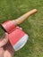 Beautiful vintage JENKS AND CATTELL D/sided stamped axe with original handle Carousel 6