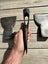 $1 reserve. 3x identical vintage hewing axe / hatchet heads (unmarked). Carousel 11