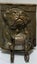 Original Rare New York Metal English Bulldog Antique Chocolate Mould Puppy Bonzo Carousel 13