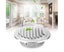 Stainless Steel Flat Round Air Outlet Air Vent Ducting Ventilation Cover Extr Carousel 5