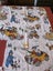 5 BITS AND PIECES OF VINTAGE NODDY FABRIC Carousel 17