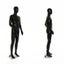 Mannequin - Male Full Body with Head 185cm GLOSSY BLACK METAL BASE Carousel 4