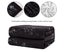 Modern Soft Polyester Black Marbling Printing Blanket Throw Bedding Quilt (15 Carousel 3
