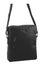 Pierre Cardin Zion Rustic Leather iPad Crossbody Bag Black Carousel 1