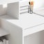 Desk With Shelf White 100 X 40 X 90 Cm Engineered Wood Nlktoa Carousel 5
