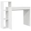 Desk With Shelf White 100 X 40 X 90 Cm Engineered Wood Nlktoa Carousel 10