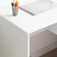 Desk With Drawer White 90 X 49.5 X 75 Cm Engineered Wood Nlkxll Carousel 4