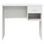 Desk With Drawer White 90 X 49.5 X 75 Cm Engineered Wood Nlkxll Carousel 5