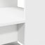 Desk With Shelf White 113 X 54 X 120 Cm Engineered Wood Nlkxia Carousel 8