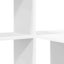Desk With Shelf White 131.5 X 50 X 106.5 Cm Engineered Wood Nlkxkn Carousel 8