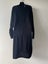 Repertoire black merino wool batwing dress NZ made Size 14 winter layering Carousel 8