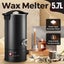 5.7L Wax Melter 1800W Candle Making Melting Pot Furnace Soy Soap Maker Machine Carousel 11