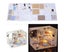 DIY Wooden Doll House Furniture Dollhouse Educational Toys Children Birthday Carousel 3