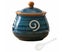 Ceramic bacon grease container with strainer suitable for storing frying oil Carousel 1