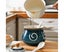 Ceramic bacon grease container with strainer suitable for storing frying oil Carousel 4