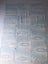 Vintage Japanese Blue Cloud Woven Silk Kimono Panels X3 Fabric Pieces Carousel 12