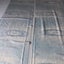Vintage Japanese Blue Cloud Woven Silk Kimono Panels X3 Fabric Pieces Carousel 6