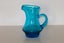 ***VINTAGE TURQUOISE GLASS JUG CZECHOSLOVAKIA*** Carousel 1