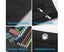 Binder Pouch, 2 Pack Pencil Pouch 3 Ring Fabric Pencil Pouches Black Pencil C Carousel 3