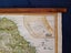 MAP OF STEWART ISLAND, NEW ZEALAND.WALL MAP with WOODEN BATONS. c1940. Carousel 4