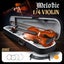 1/4 Acoustic Violin Kit 4 Strings with Case Bow Carousel 3