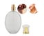 50ML Glass Refillable Perfume Spray Bottle Empty Liquid Perfume Atomizer Disp Carousel 3