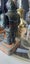 Vintage tin toy of knight in Armor Carousel 8