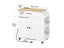 Kitchen Island Cart Kitchen Trolley 81cm Carousel 3