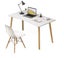 Computer Desk Table Study - White / 100 Cm Carousel 1