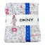 DKNY Women's 2 Piece Notched Collar Pyjama Set - Light Grey SIZE - Large Carousel 1