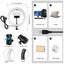 26Cm Usb 3 Modes Dimmable Led Ring Light With Phone Clamp Carousel 2