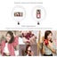 26Cm Usb 3 Modes Dimmable Led Ring Light With Phone Clamp Carousel 6