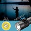 Scuba Divers Flashlight - 50m Deep - Rechargeable - Magnetic Switch - Lanyard Carousel 4