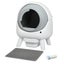 Pawz Cat Litter Box Large Machine Automatic Self Cleaning APP Control White Carousel 1