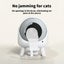 Pawz Cat Litter Box Large Machine Automatic Self Cleaning APP Control White Carousel 7