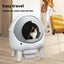 Pawz Cat Litter Box Large Machine Automatic Self Cleaning APP Control White Carousel 8