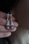 Ar a $1RES!! Art nouveau inspired lab created Rubies and diamonds Sterling 925 Carousel 6