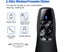 Wireless Presenter Remote, USB Presentation Remote Control PowerPoint Present Carousel 8