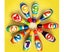 Kids Bowling Set - with 10 Bowling Pins & 2 Balls - Educational Early Develop Carousel 3
