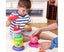 Ring Rainbow Tower Stacking Ball Set Kids Early Development Educational Toy A Carousel 4